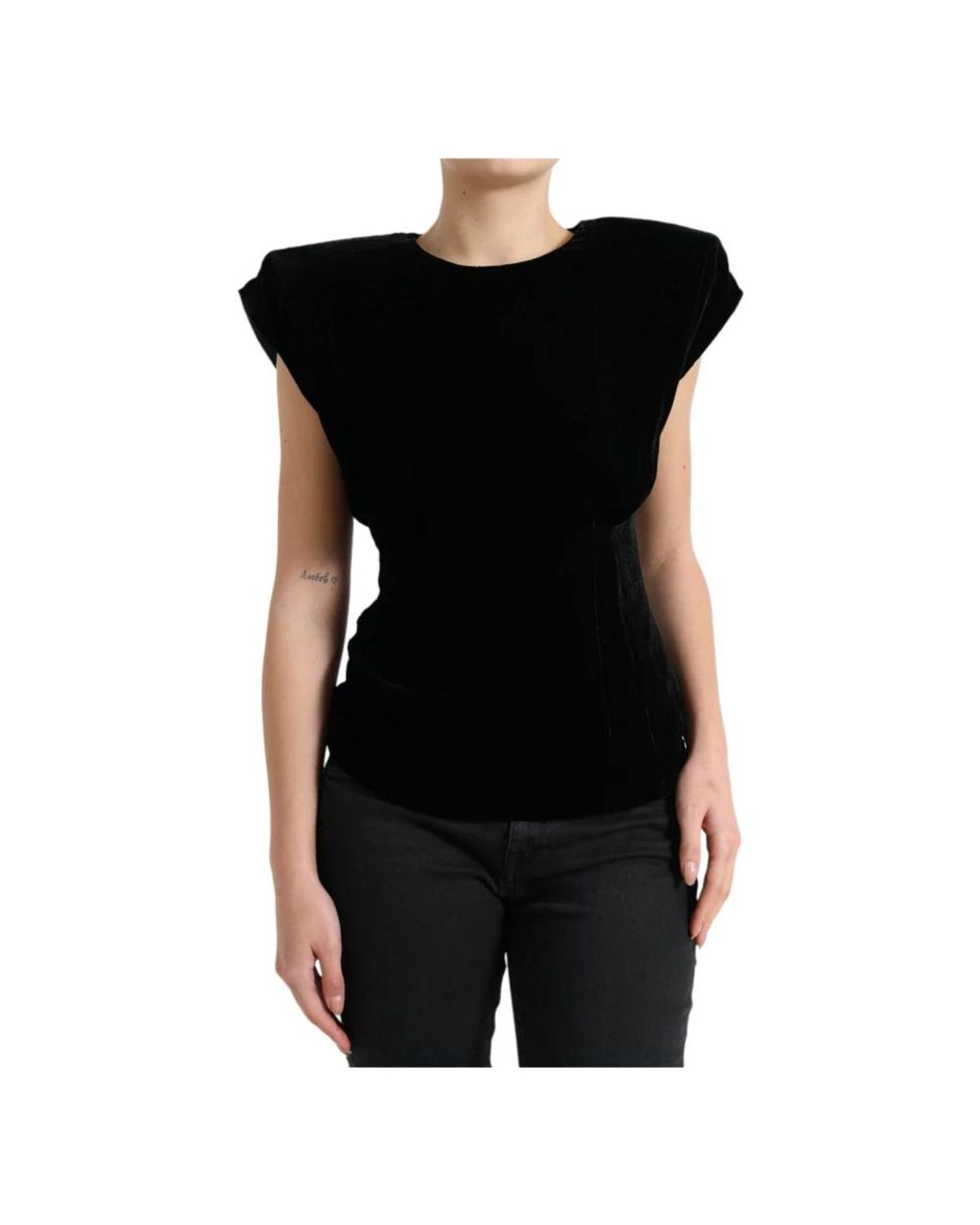 Dolce & Gabbana Black Blouses