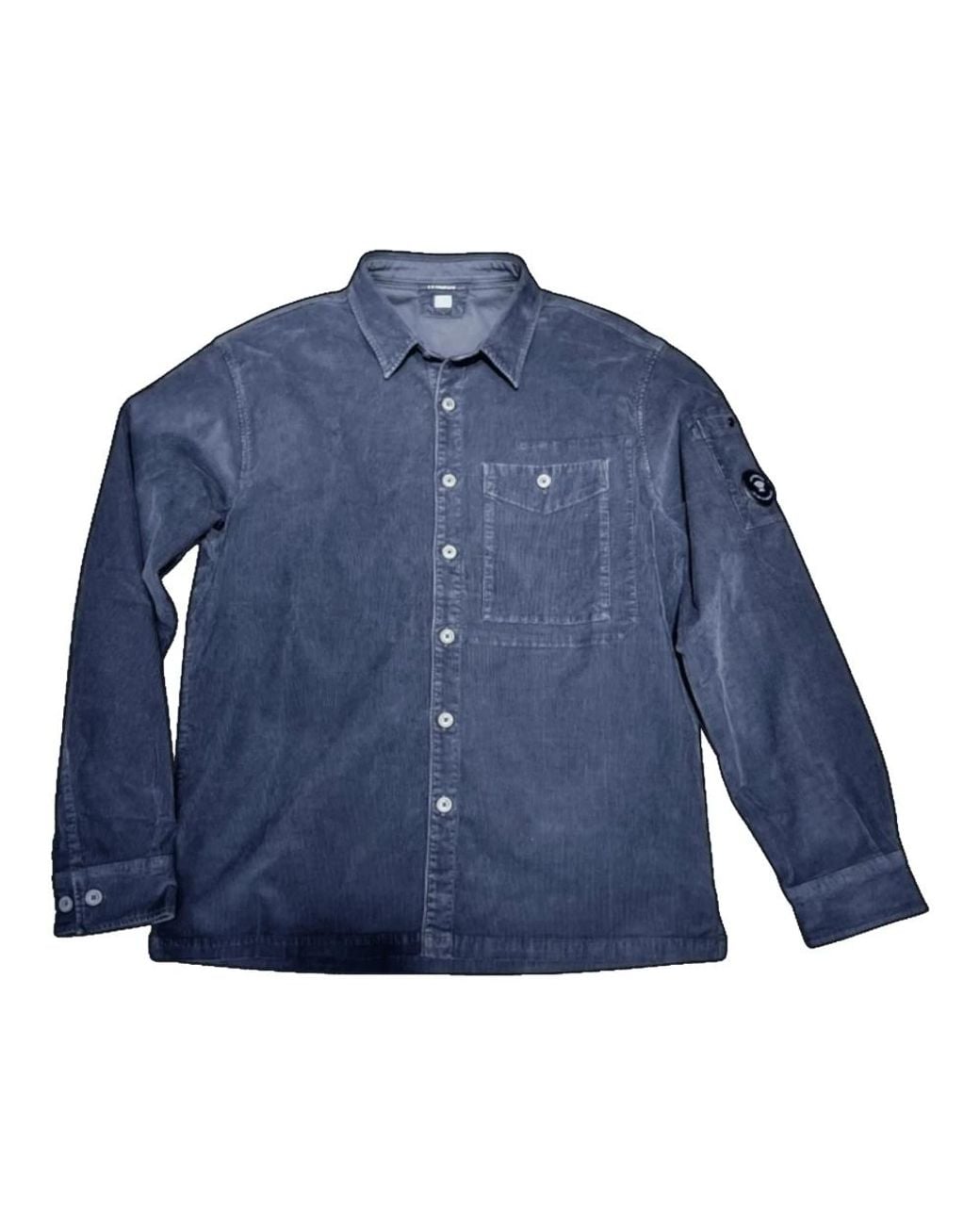 C P Company Blue Casual Shirts for men
