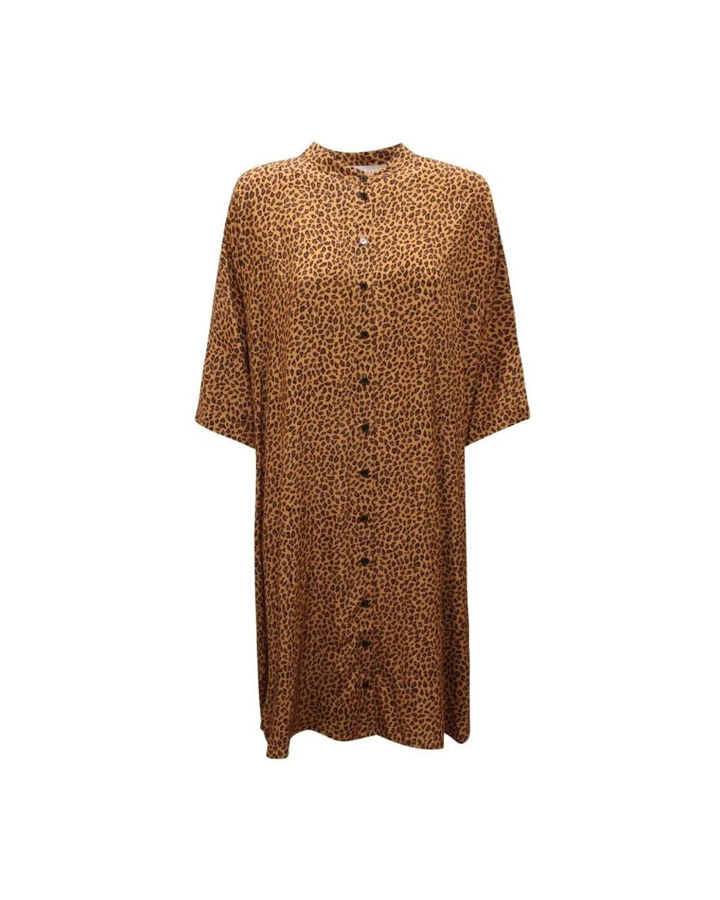 EMMA & GAIA Brown Shirt Dresses