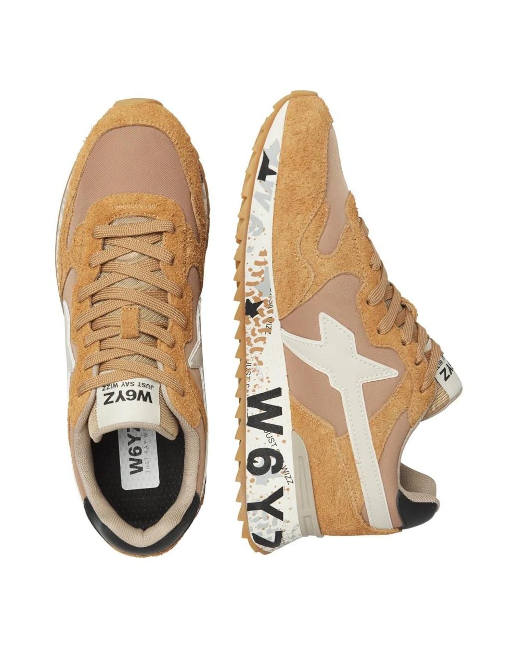 W6yz Brown Sneakers for men