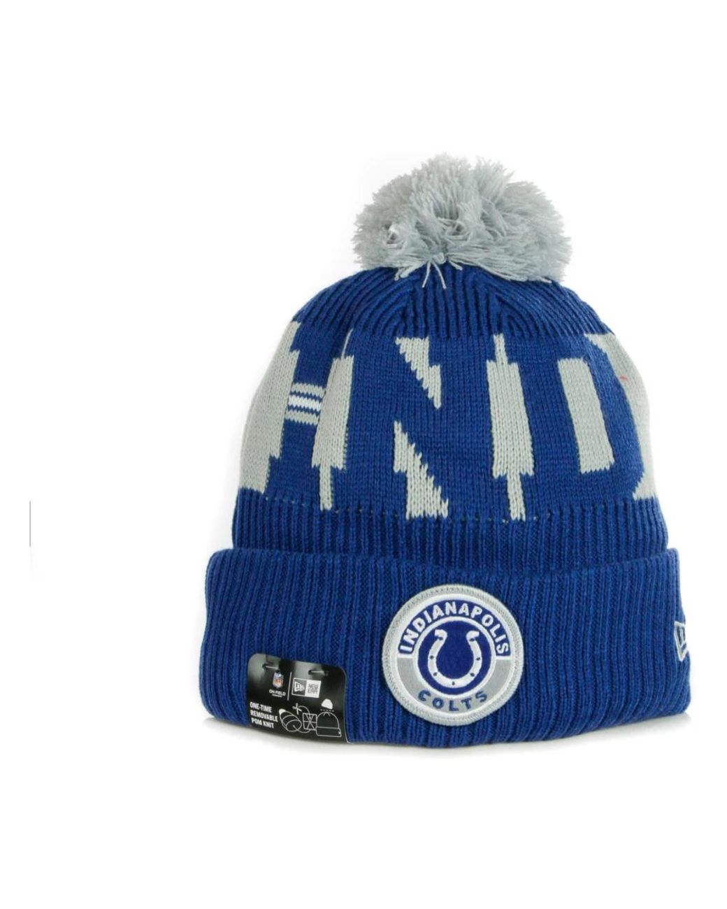 KTZ Accessoires ,Blauw ,Nfl Pom Pom Herenmuts in het Blue voor heren