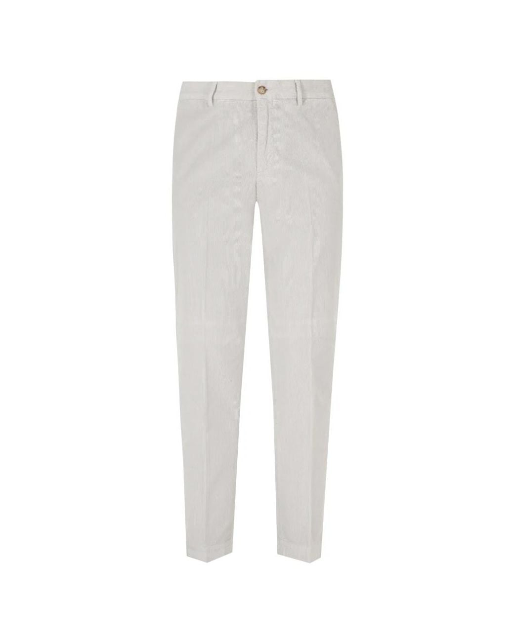 Seventy Gray Straight Trousers for men