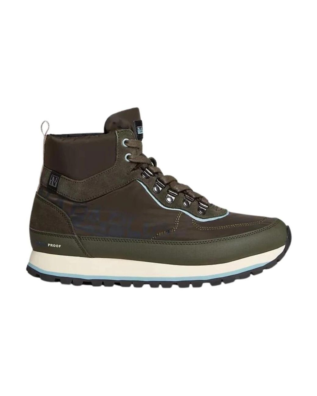 Napapijri Brown Lace-Up Boots for men
