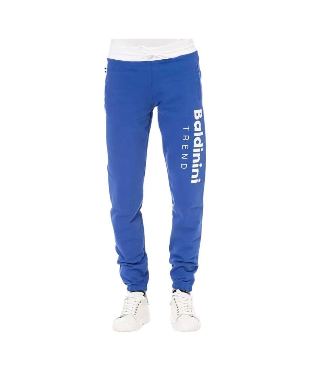 Baldinini Blue Sweatpants for men