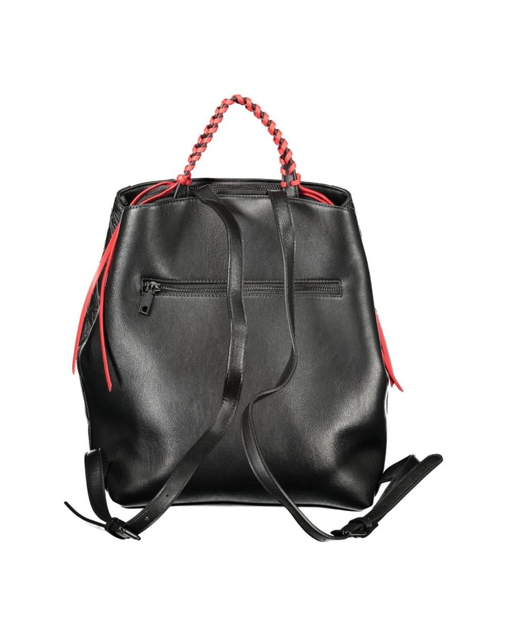 Desigual Black Polyurethane 's Backpack