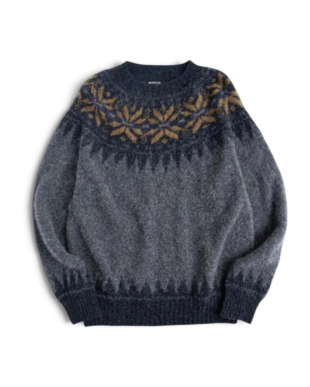 Howlin' By Morrison Blue Round-Neck Knitwear for men