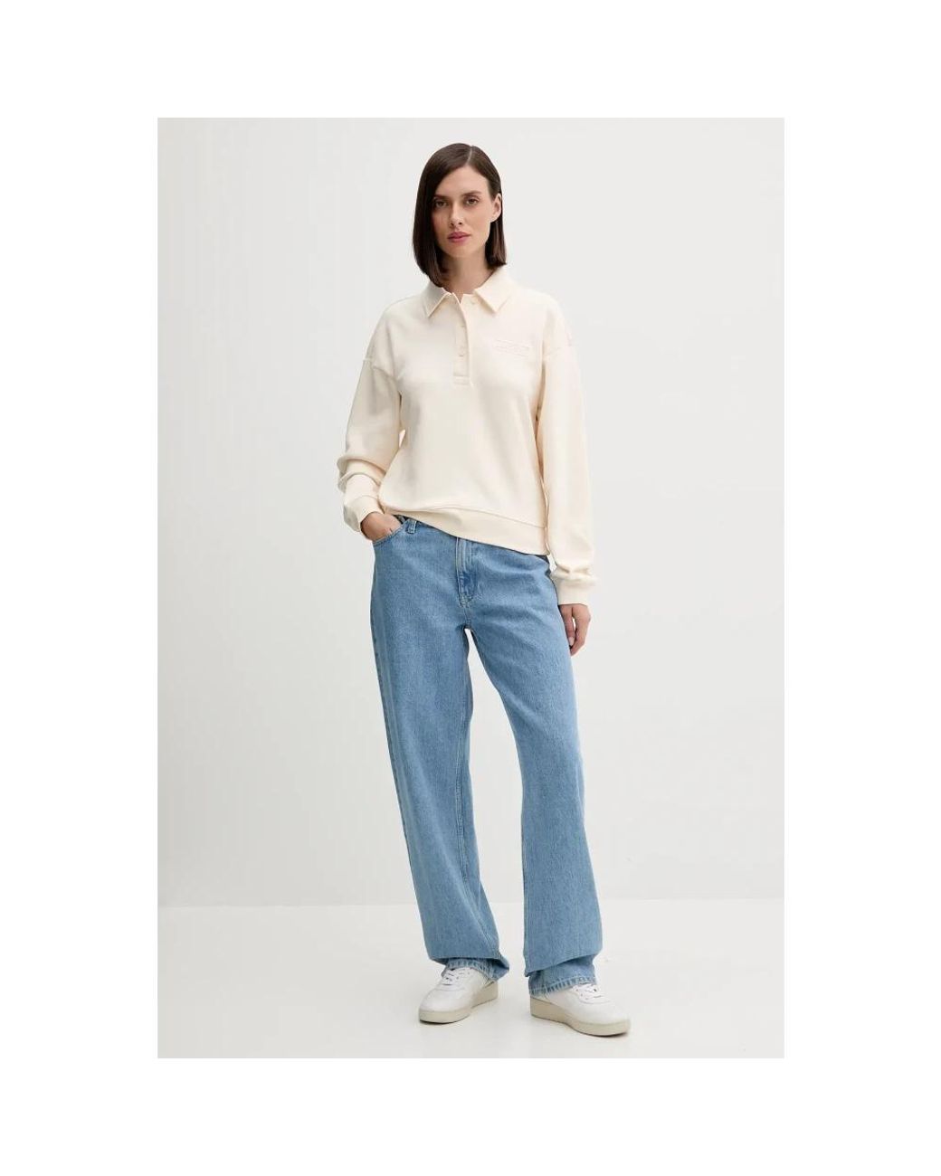 Sweatshirts Lacoste de color White