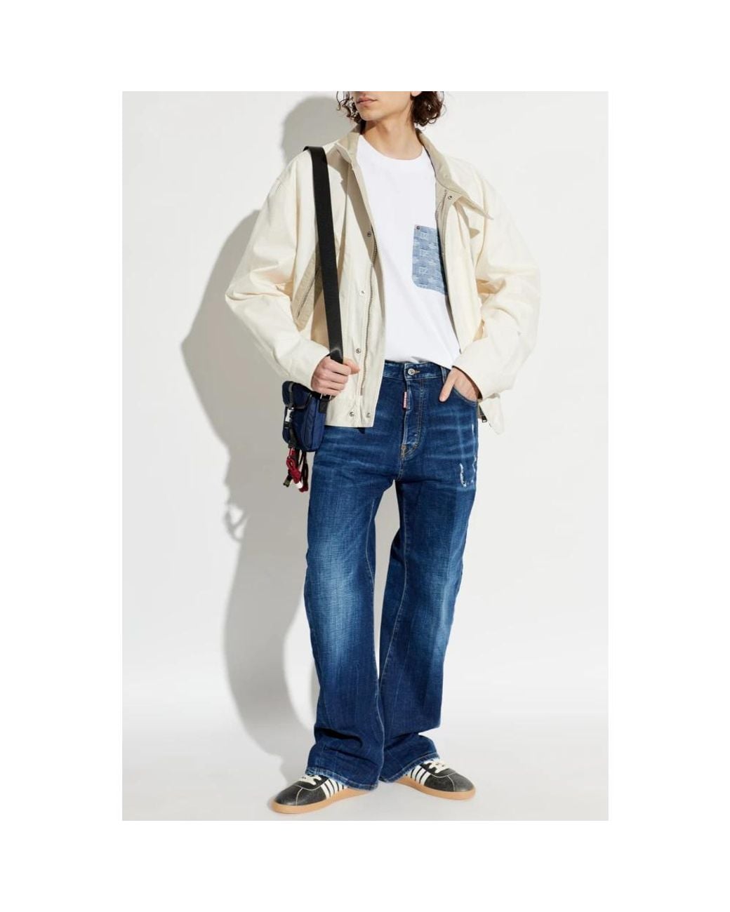 Light Jackets DSquared² de hombre de color White