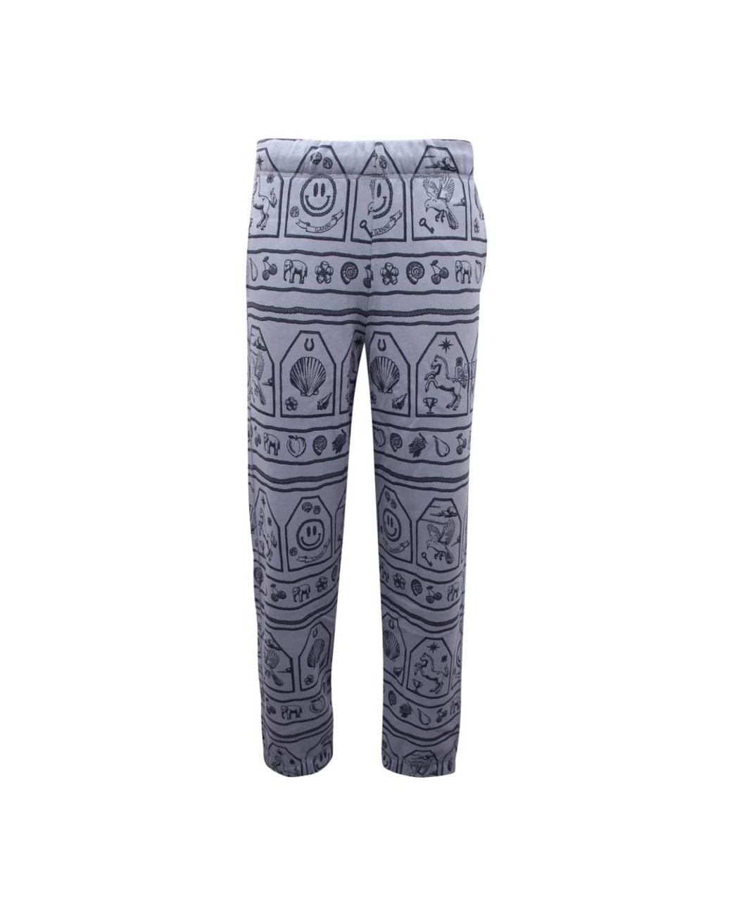 Ganni Blue Sweatpants