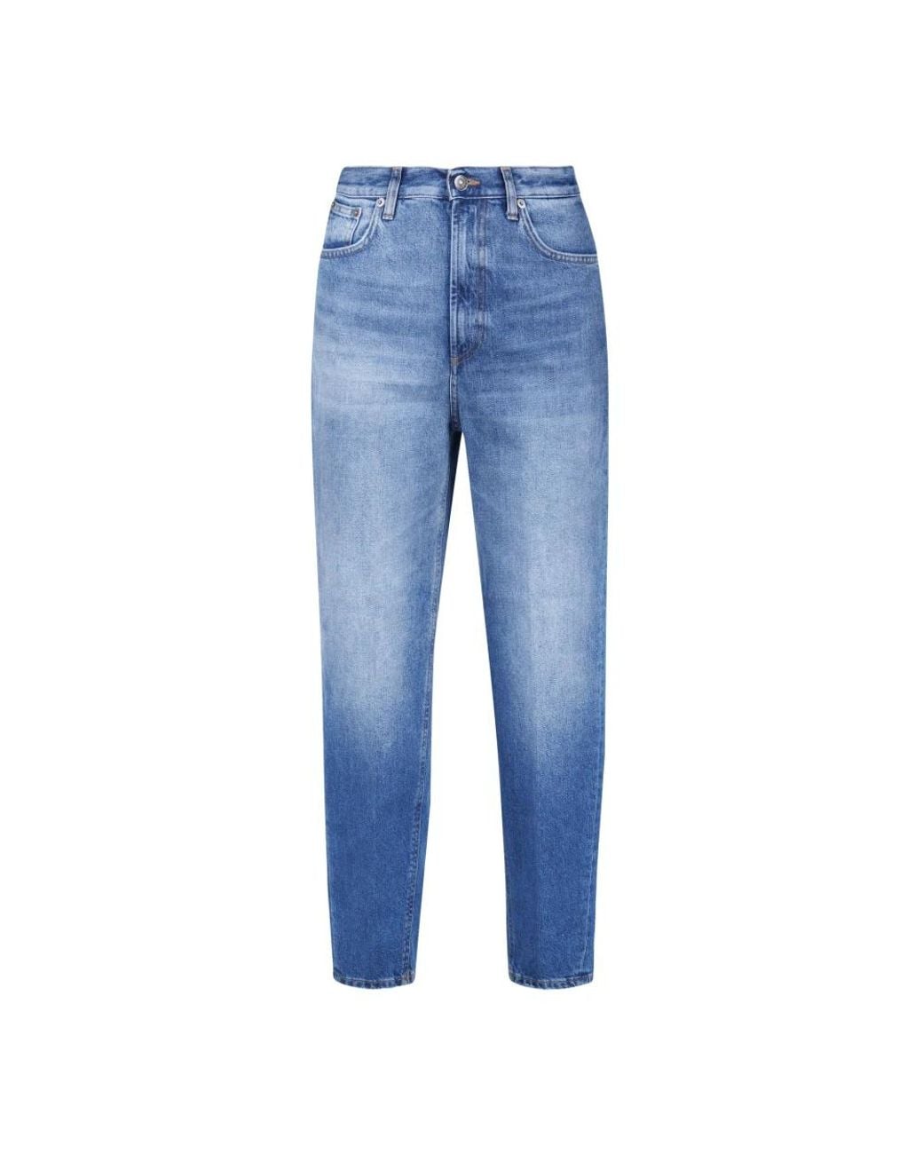 Dondup Blue Loose-Fit Jeans