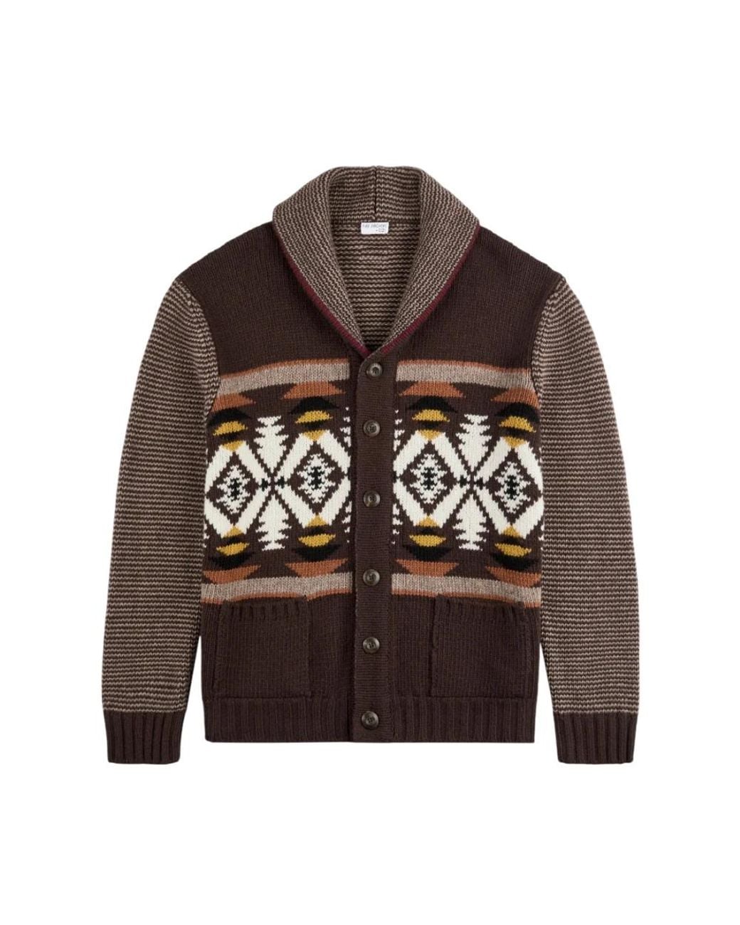 Cardigans Fay pour homme en coloris Brown