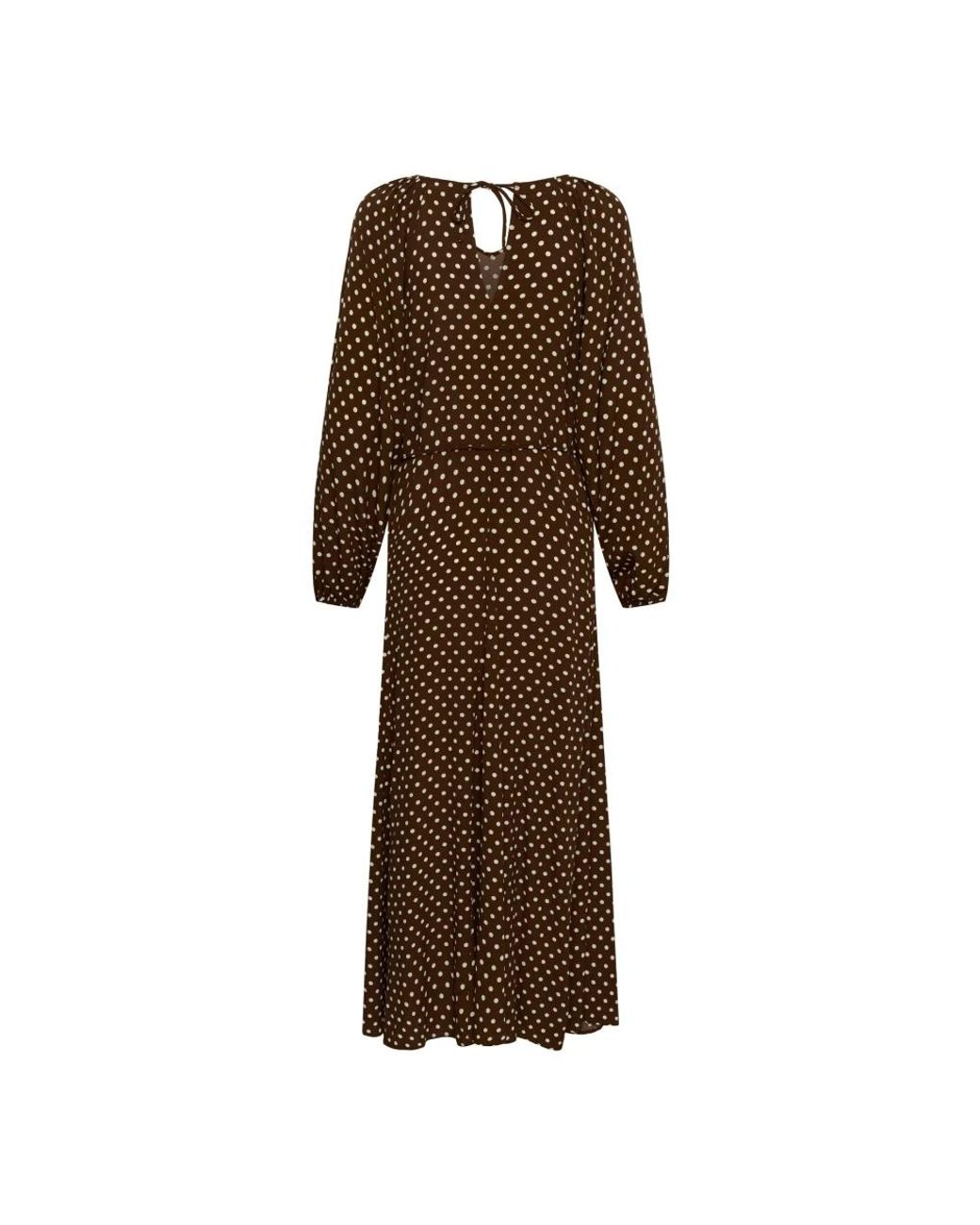 Midi Dresses Part Two de color Brown