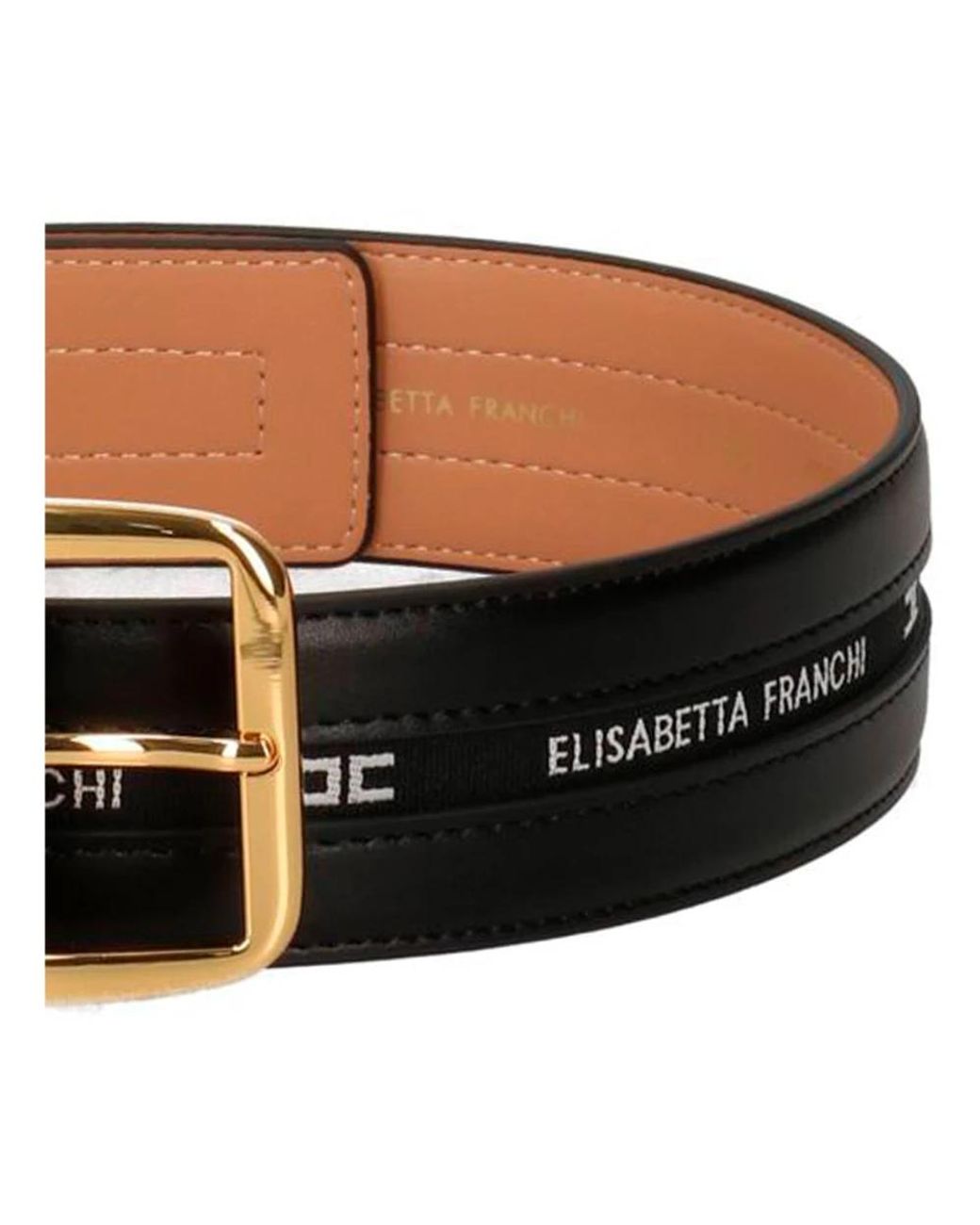 Elisabetta Franchi Brown Belts
