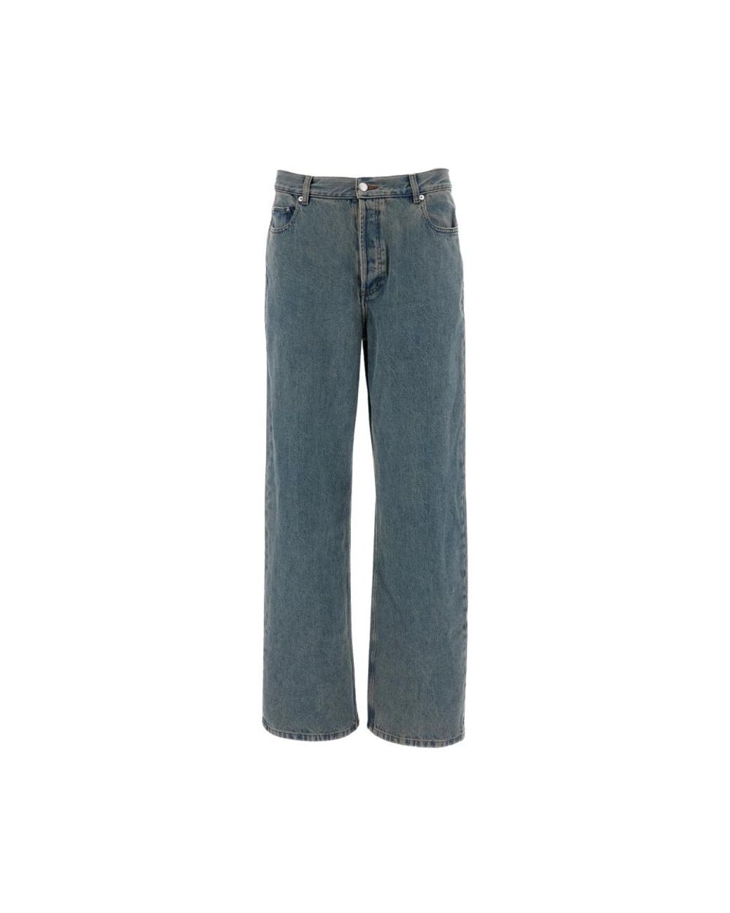 A.P.C. Blue Straight Fit Jeans for men