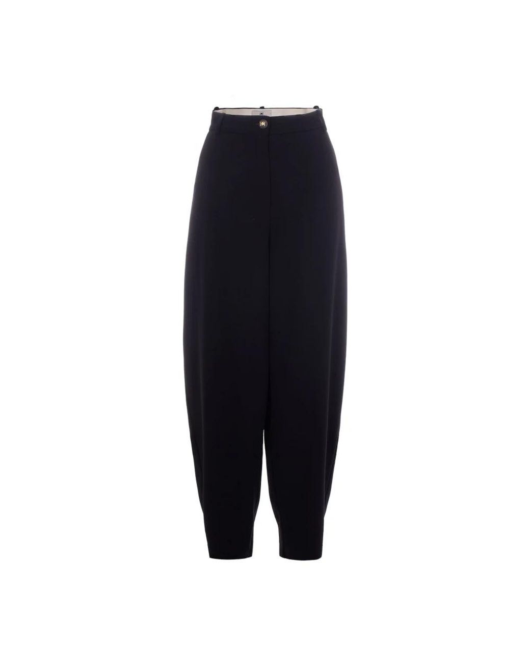 Elisabetta Franchi Blue Wide Trousers