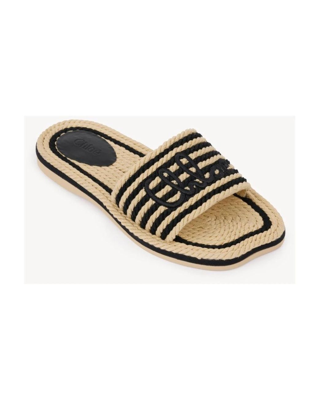 Chloé Brown Sand Slide