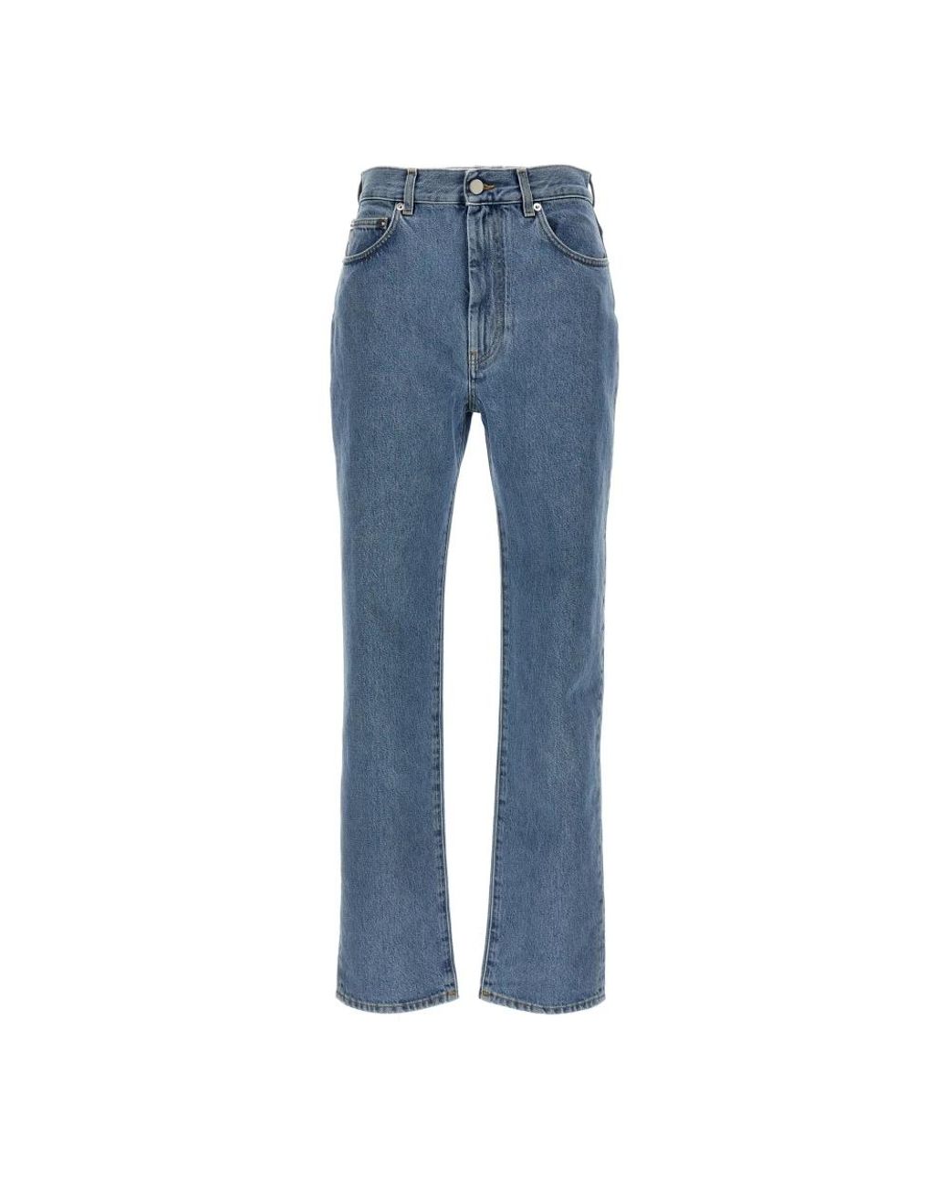 Loulou de Saison Blue Straight Fit Jeans