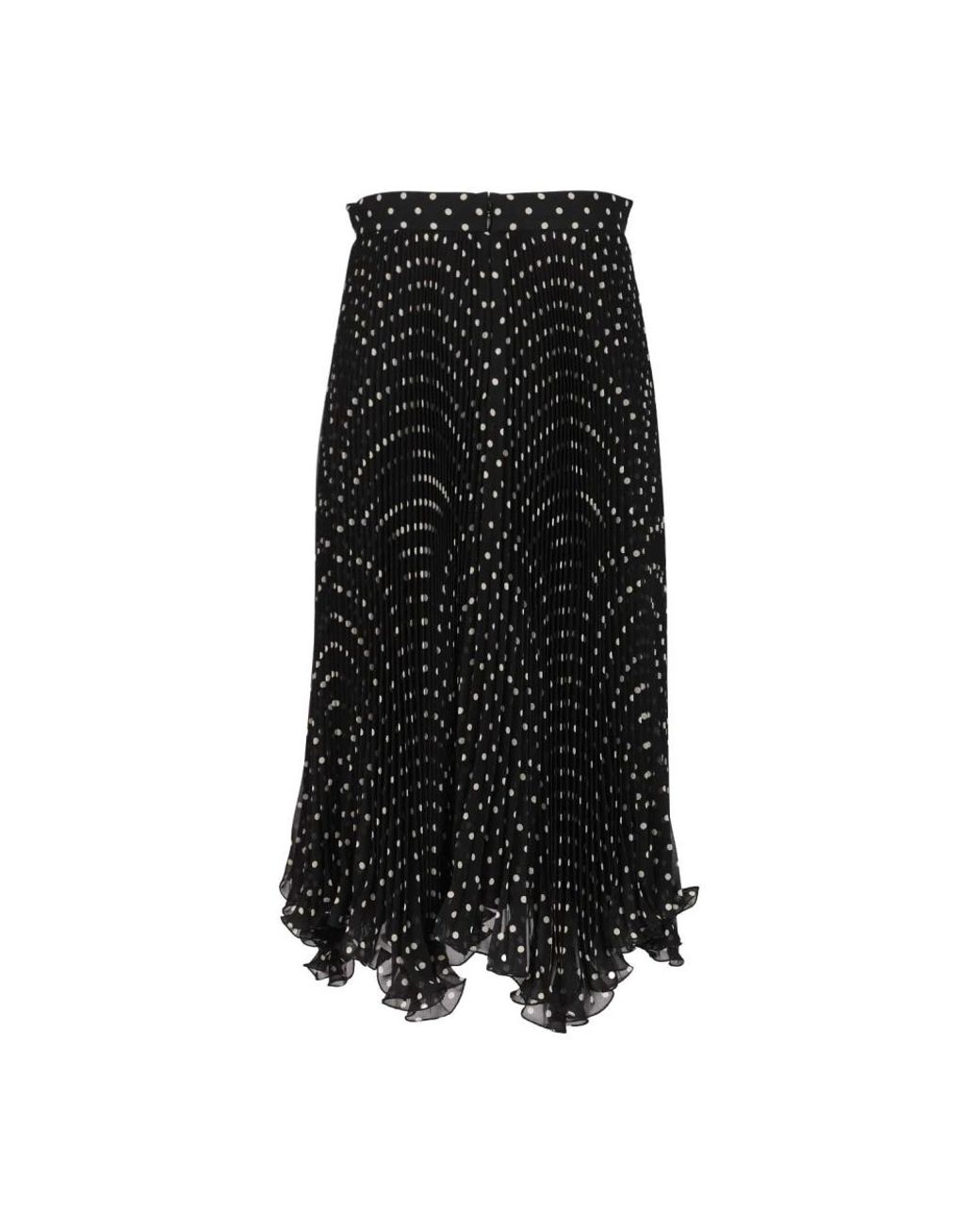 Valentino Garavani Black Midi Skirts