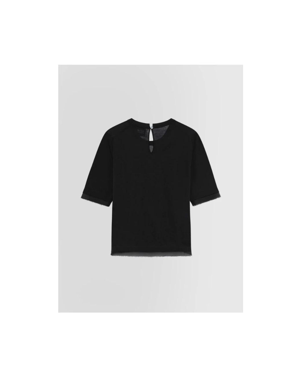 Alpha Studio Black T-Shirts