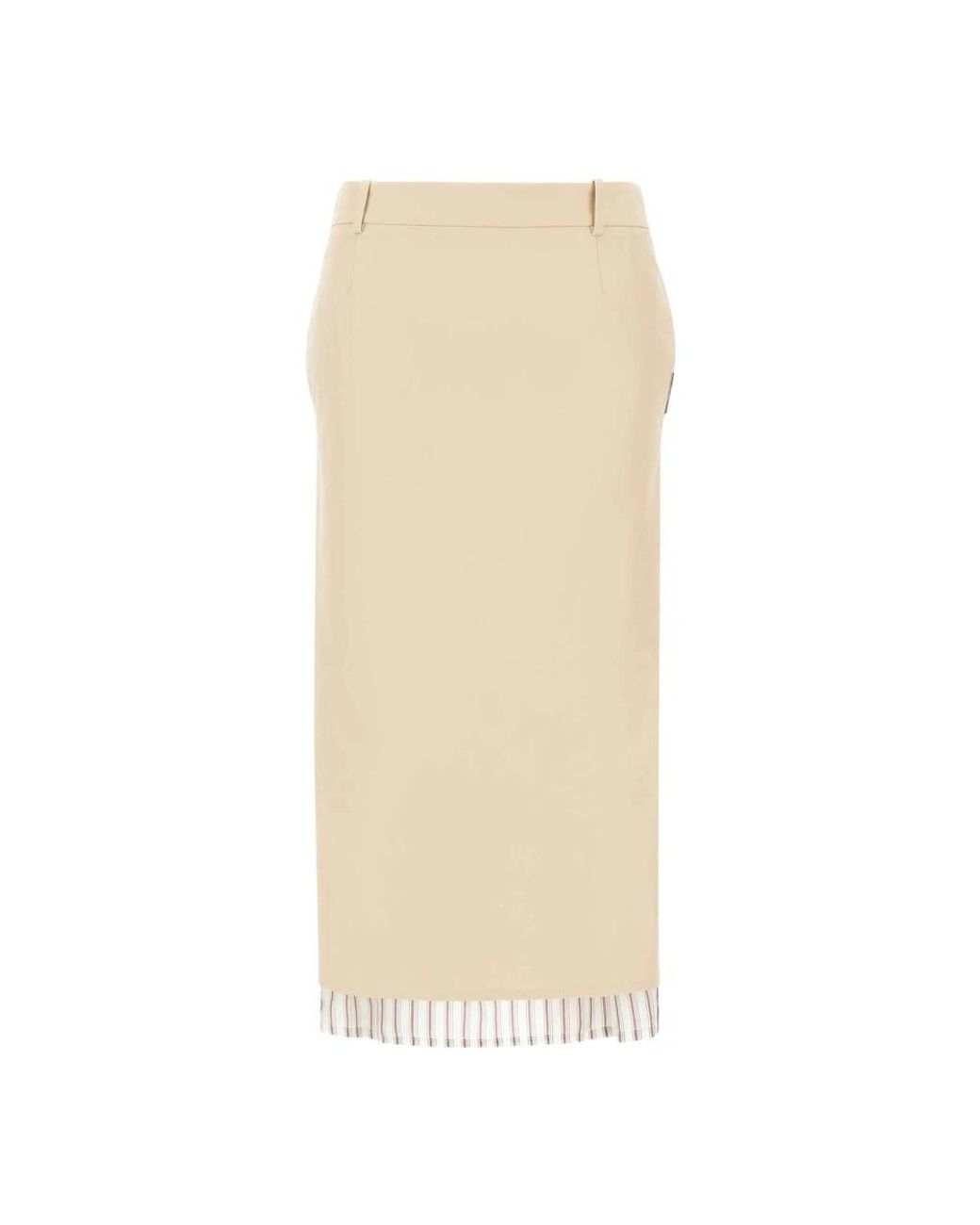 The Attico Natural Midi Skirts