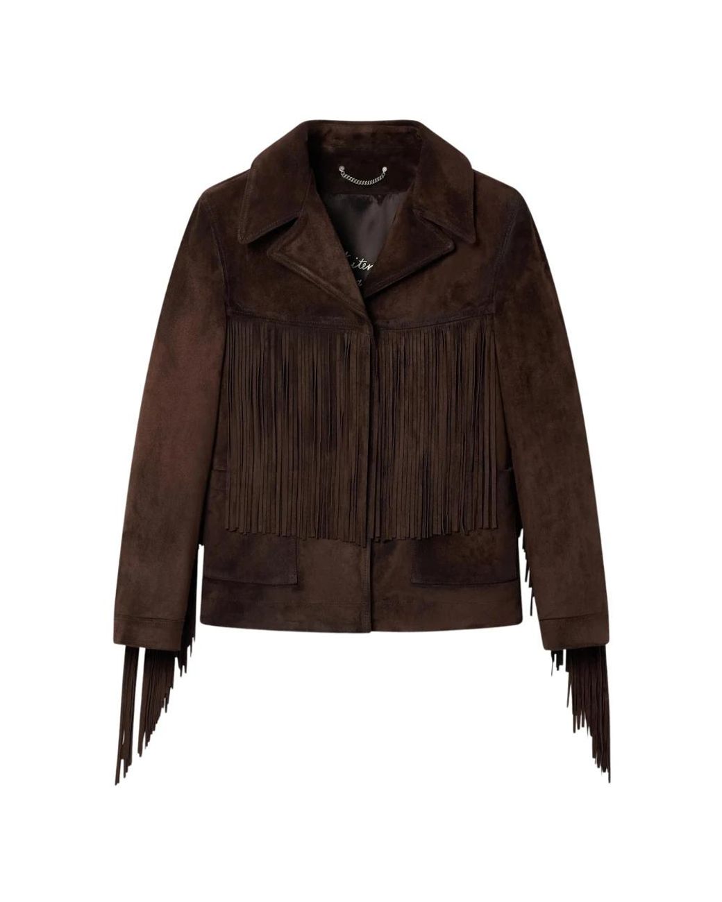 Golden Goose Deluxe Brand Brown Leather Jackets