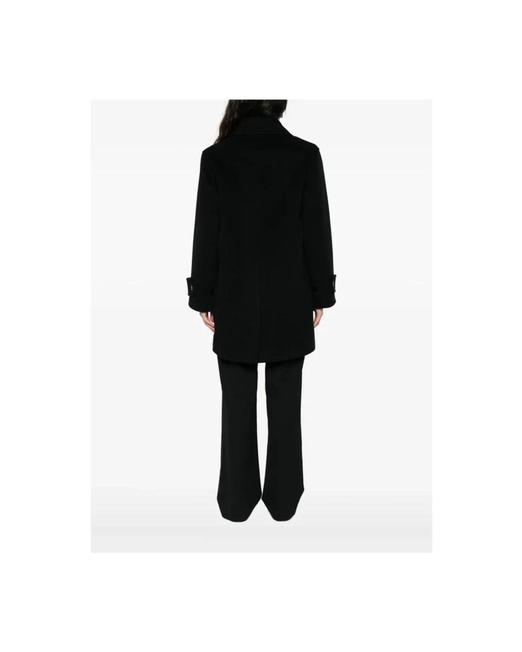 Joseph Black Single-Breasted Coats