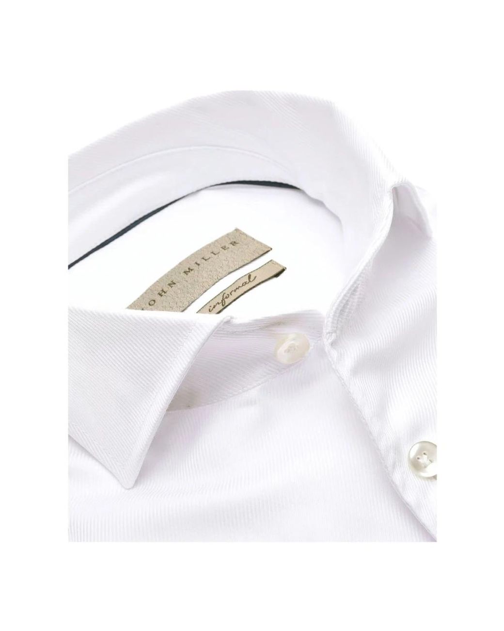 John Miller White Formal Shirts for men