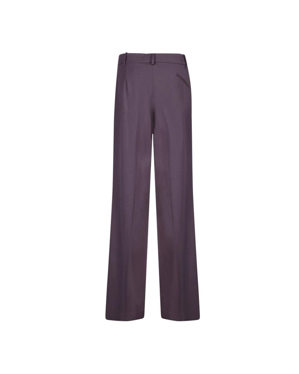 FEDERICA TOSI Purple Wide Trousers