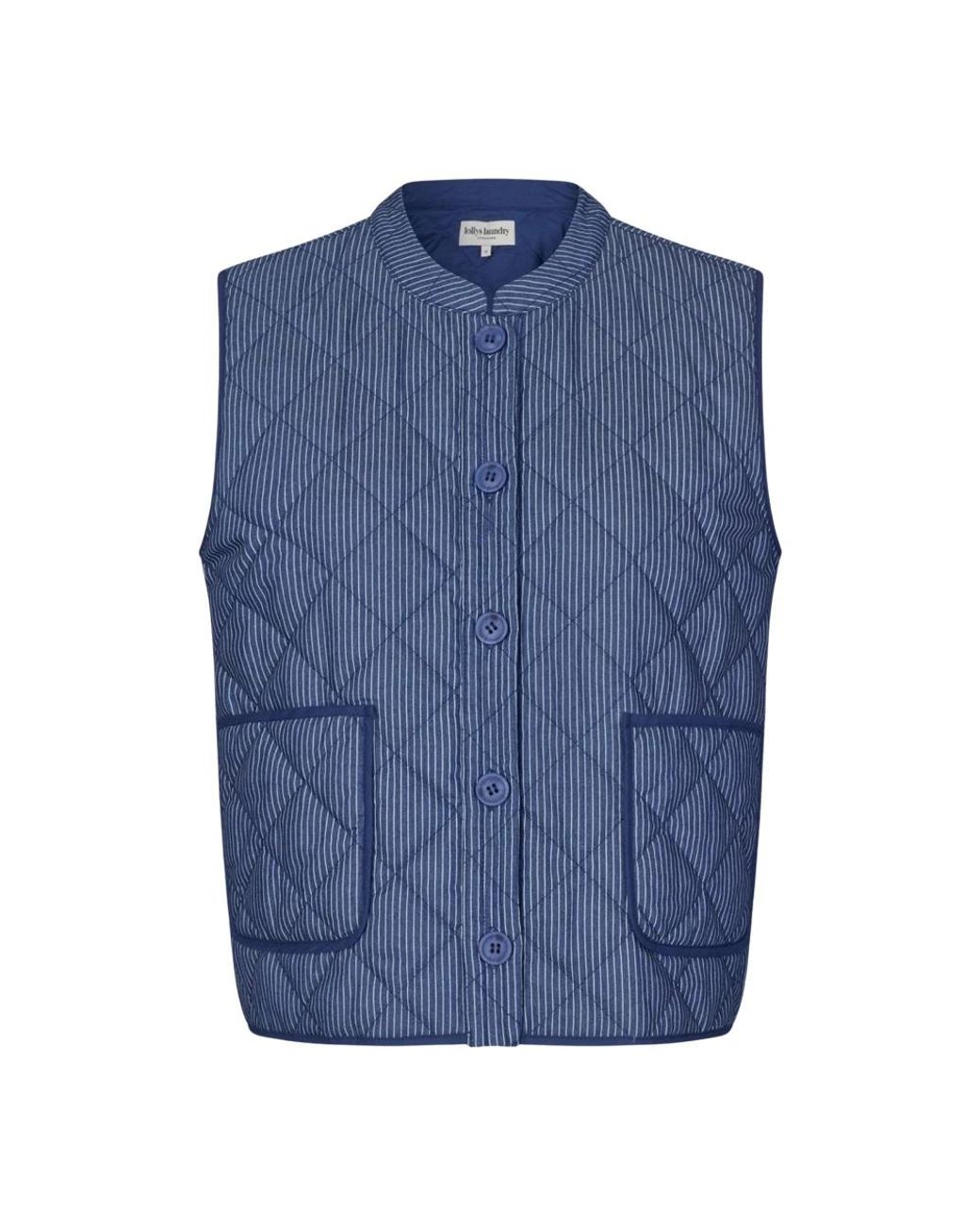 Lolly's Laundry Jassen ,Blauw ,Vest in het Blue