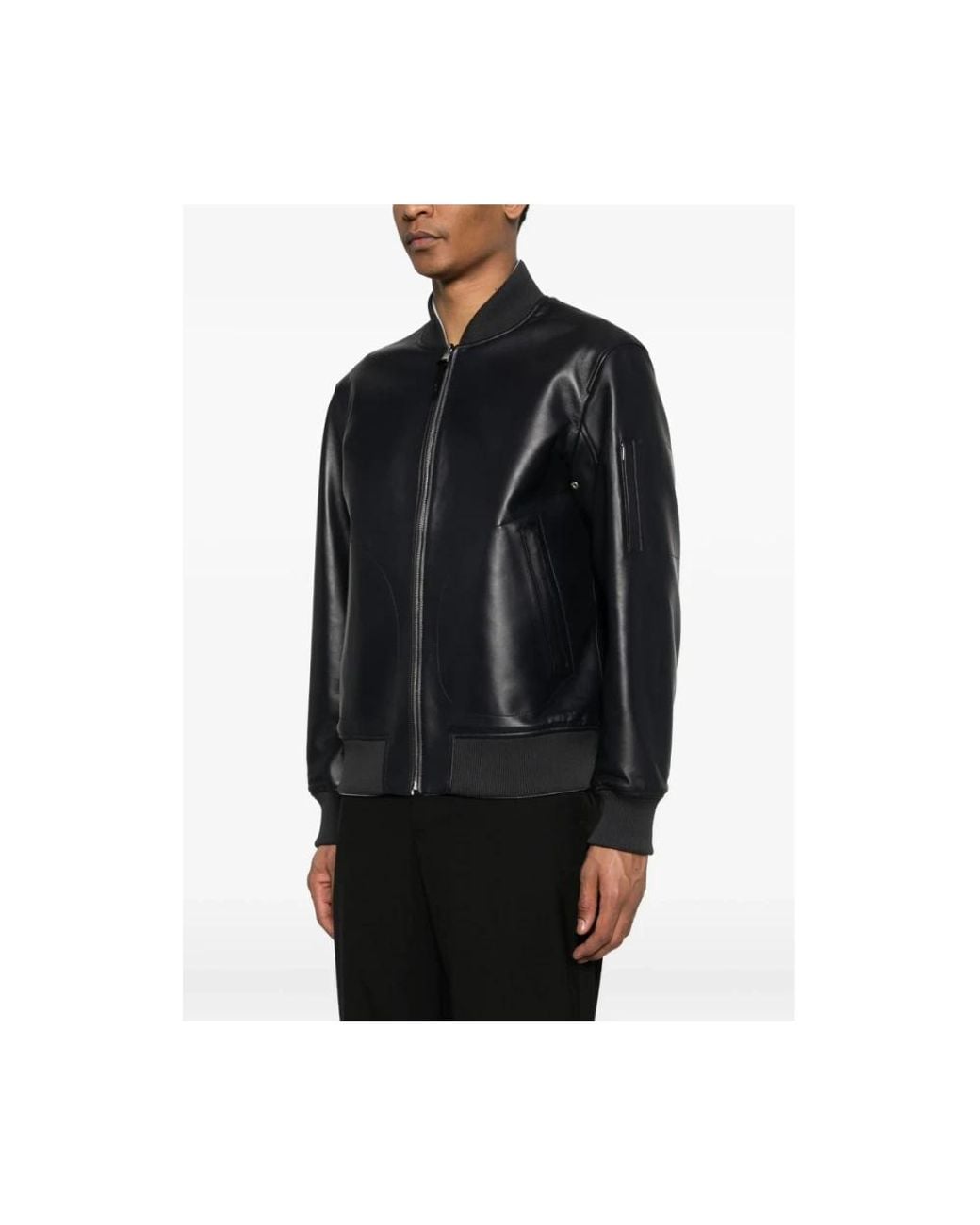 Mackage Black Bomber Jackets for men