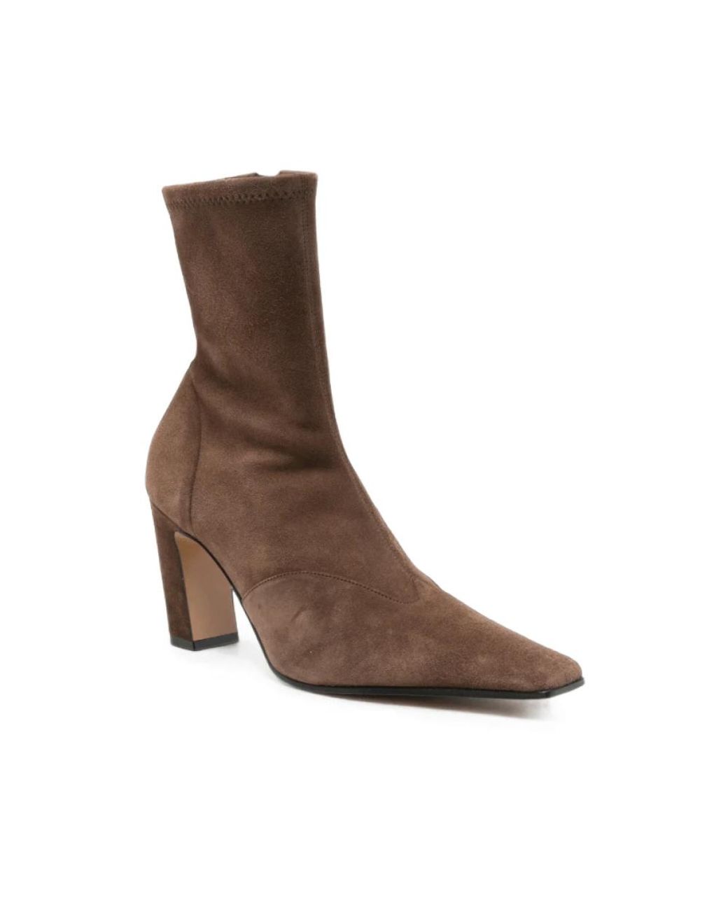 Khaite Brown Heeled Boots