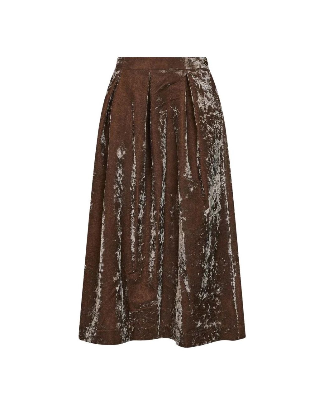 Uma Wang Brown Midi Skirts
