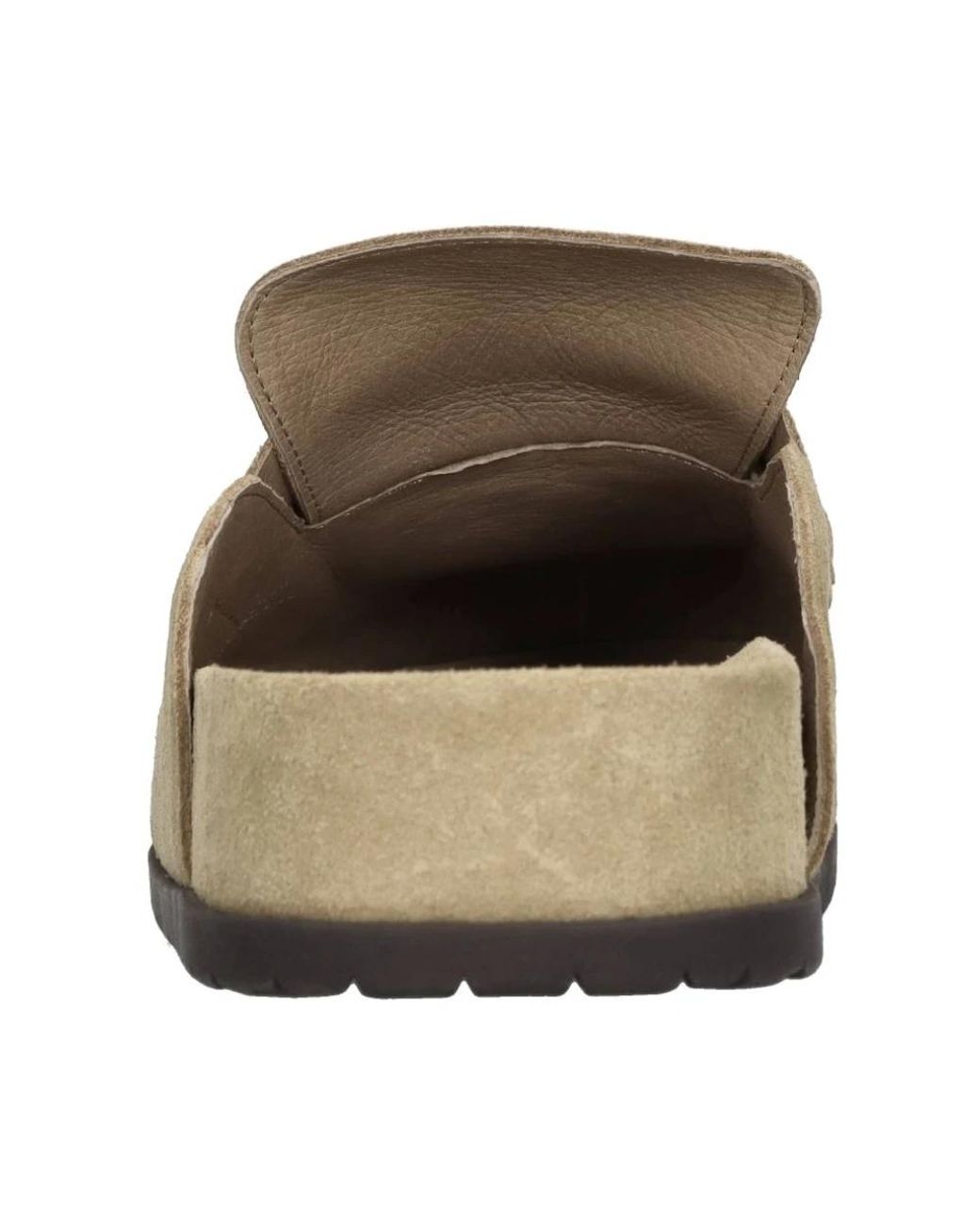 Mules Ash de hombre de color Natural