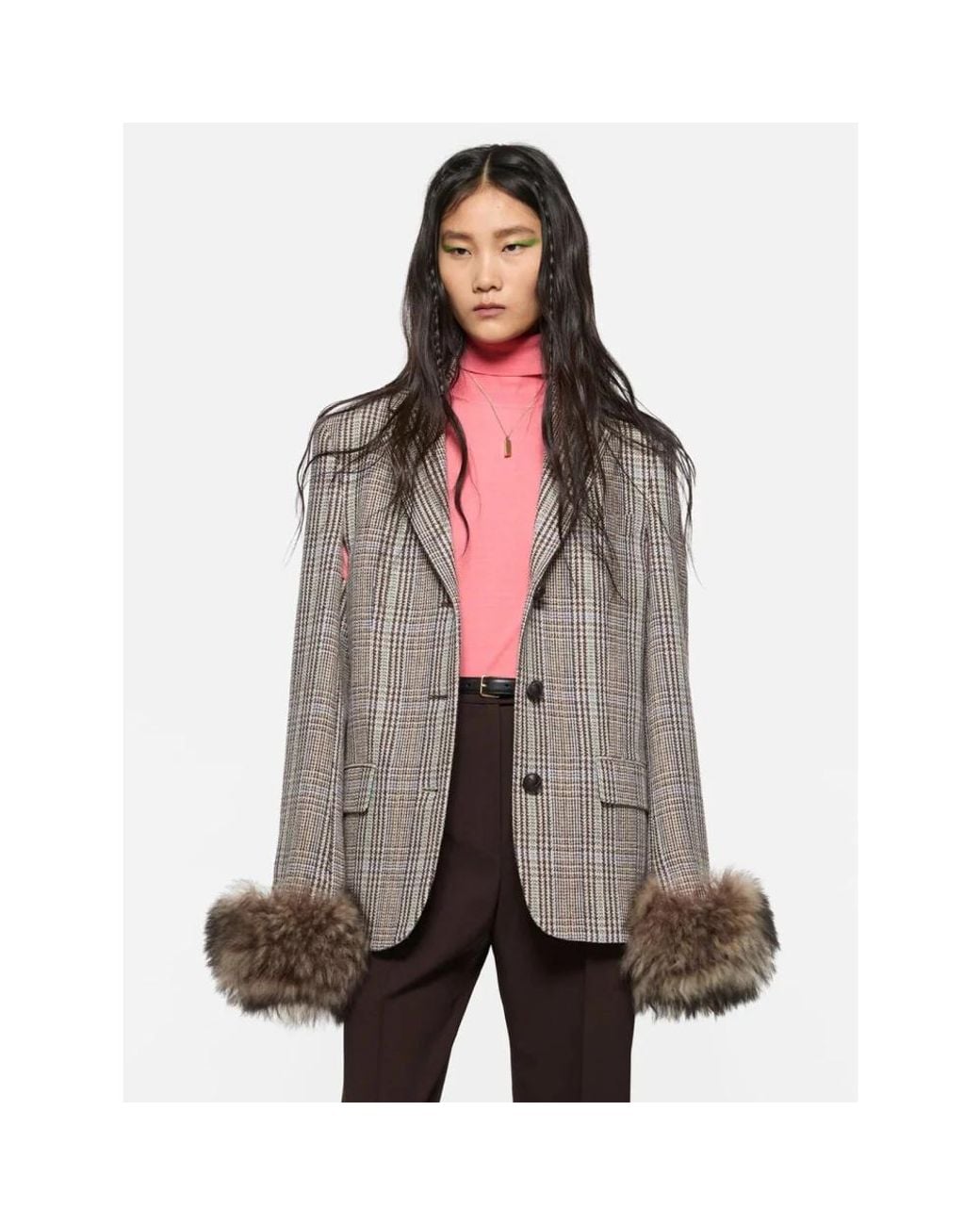 Blazers Acne en coloris Gray
