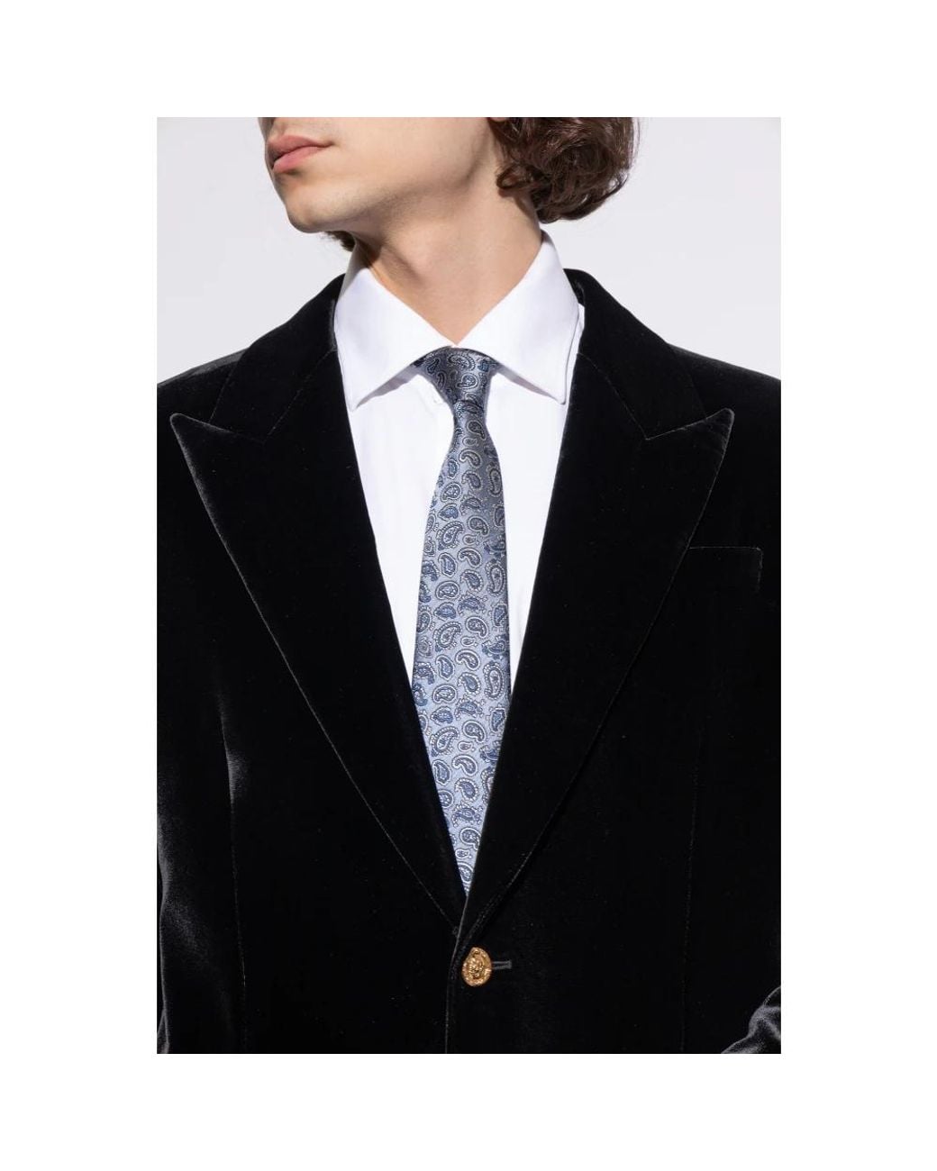 Ties di Etro in Gray da Uomo