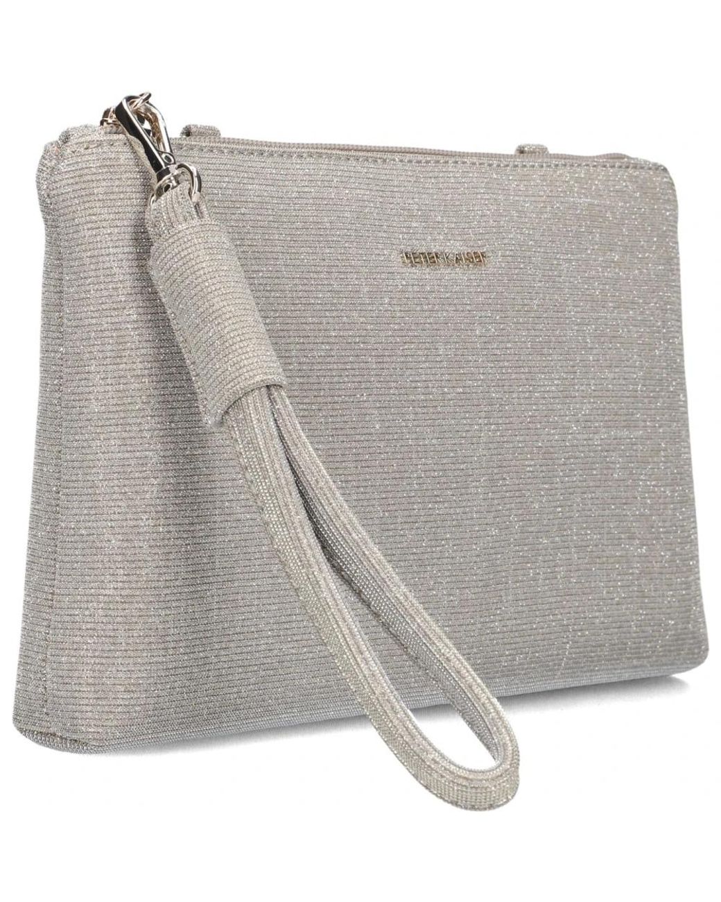 Peter Kaiser Tassen ,Elegante Clutch Voor Vrouwen in het Gray