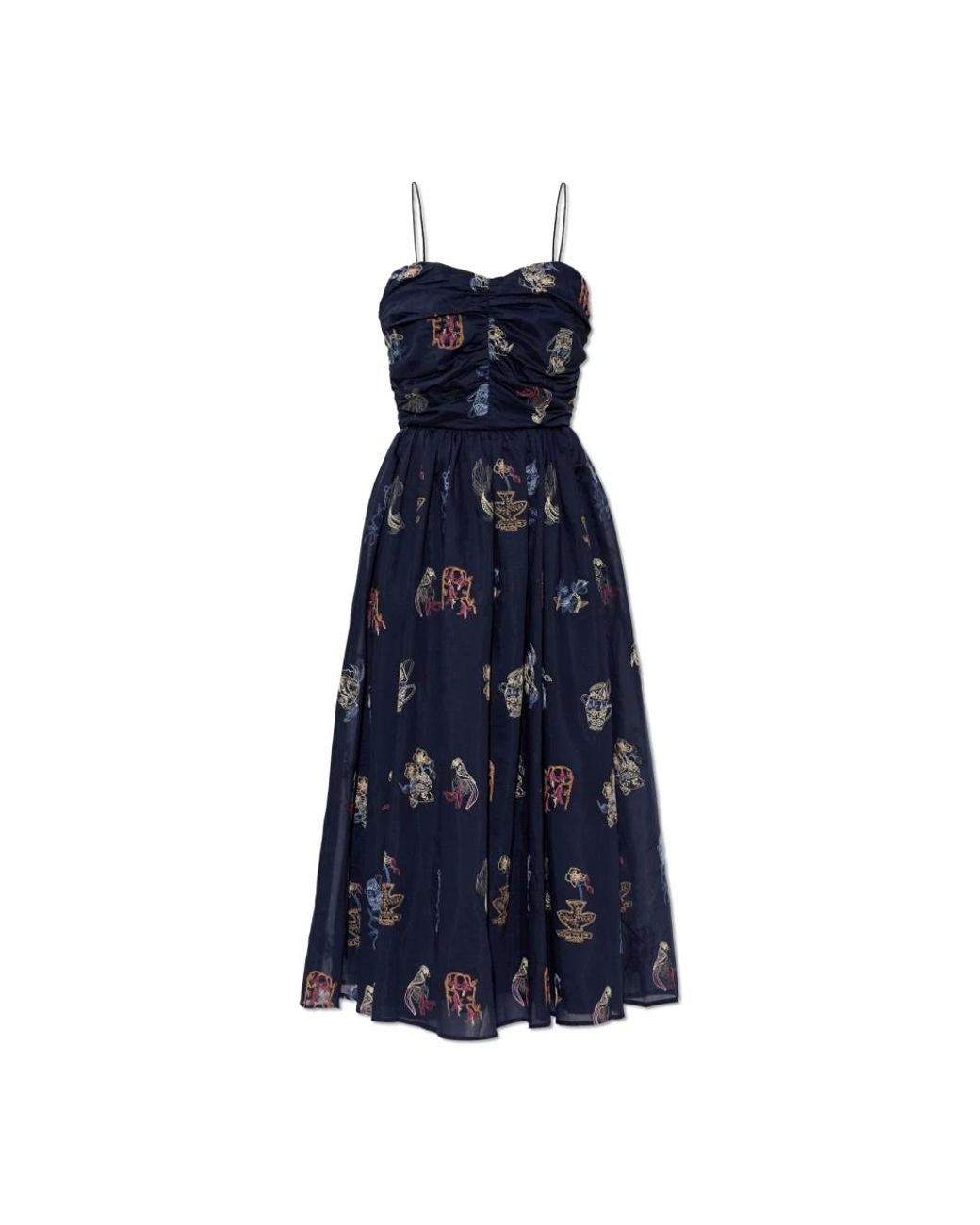 Munthe Blue Midi Dresses