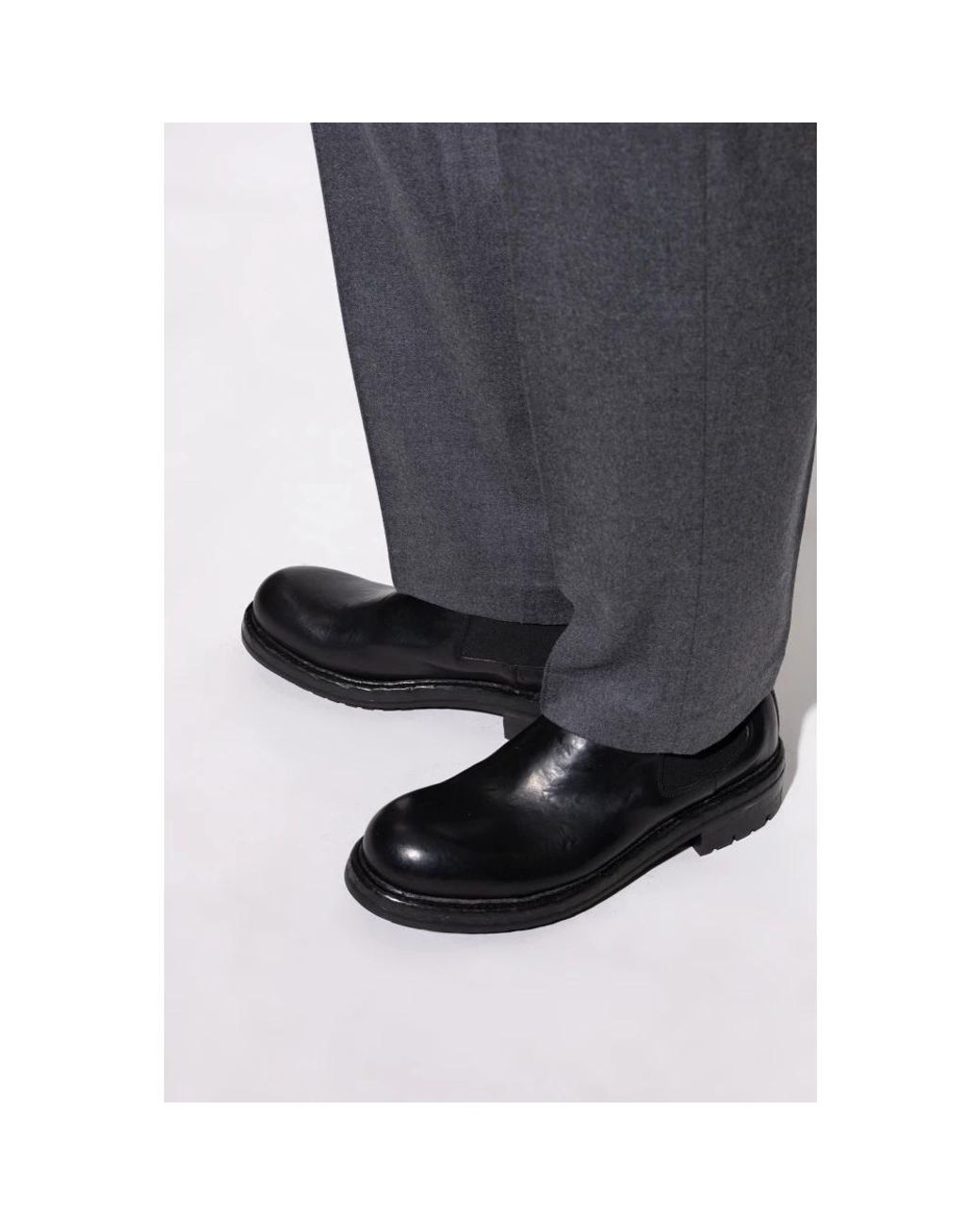 Dolce & Gabbana Black Chelsea Boots for men