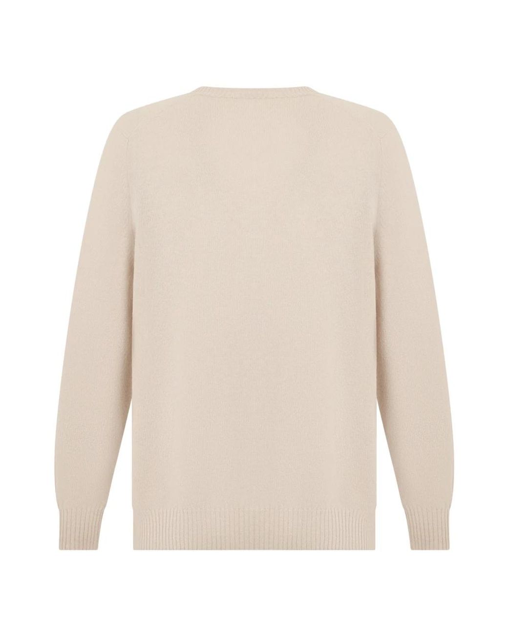 Fedeli White V-Neck Knitwear for men