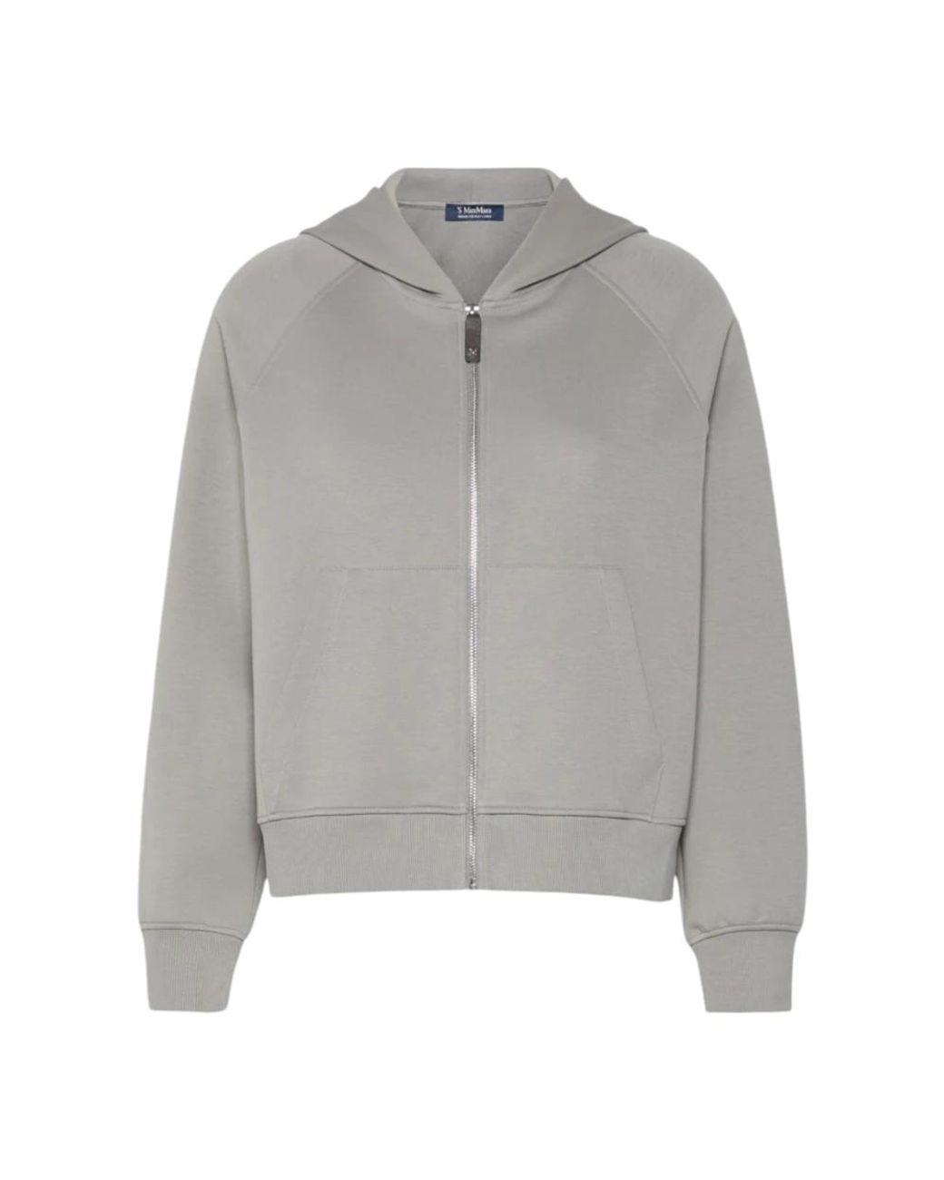 Max Mara Gray Zip-Throughs