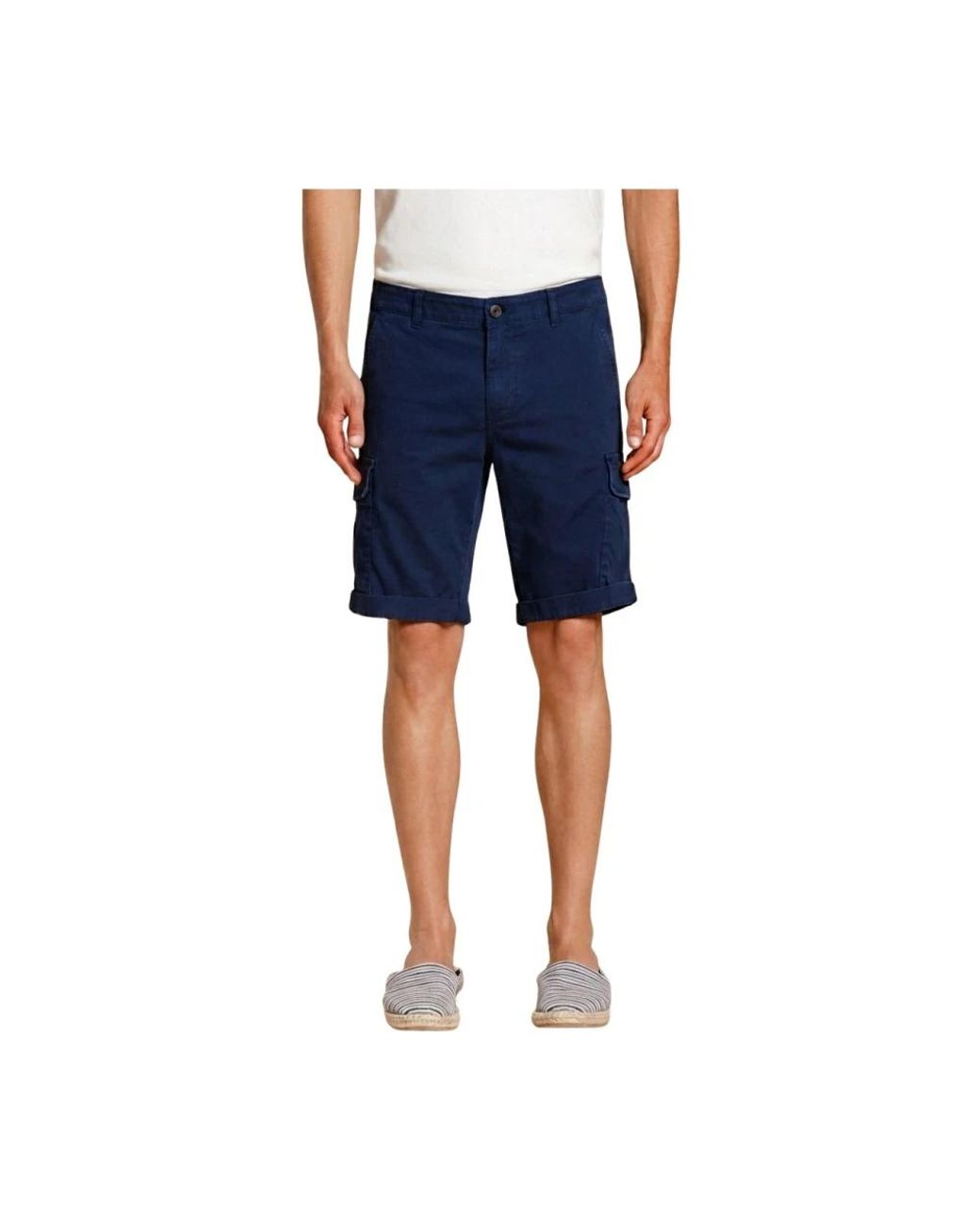 Mason's Blue Casual Shorts for men