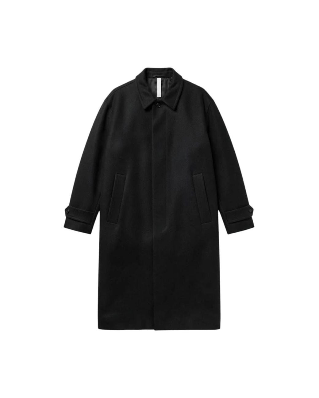 Hevò Trenchcoat in het Black voor heren