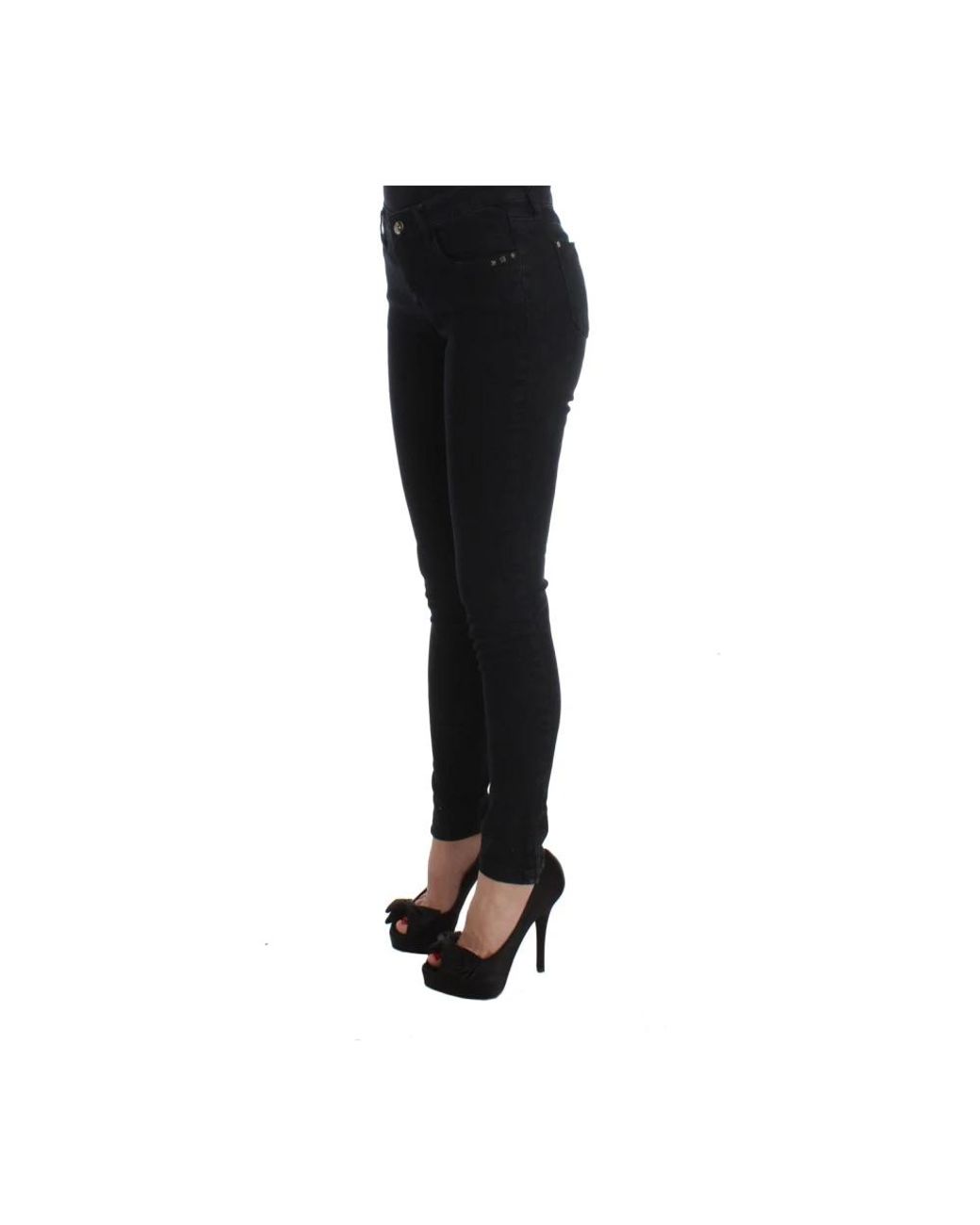 CoSTUME NATIONAL Black Slim-Fit Jeans
