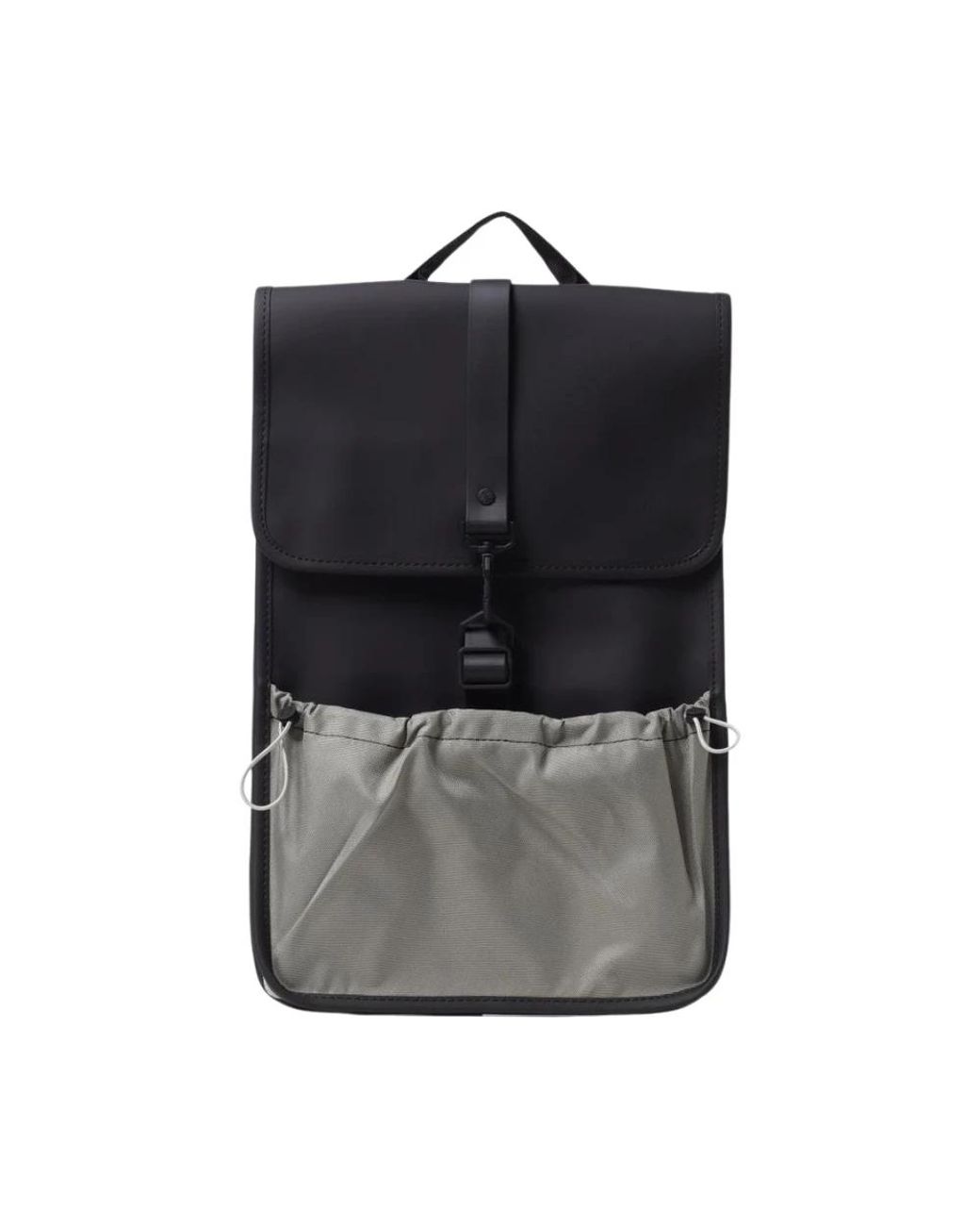 Rains Black Backpacks for men