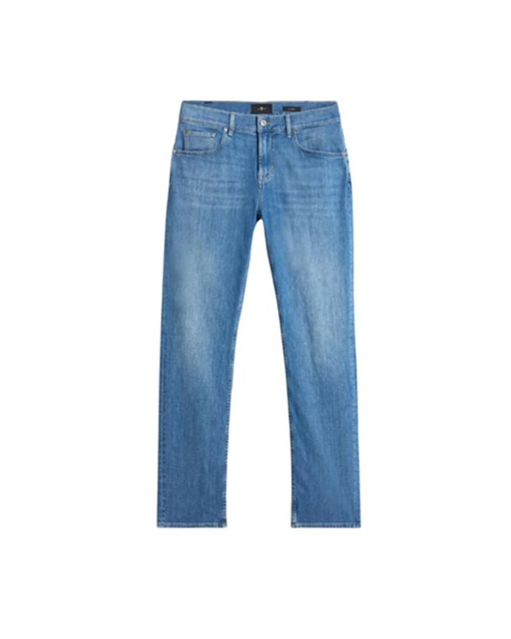 7 For All Mankind Blue Slim Fit Jeans for men