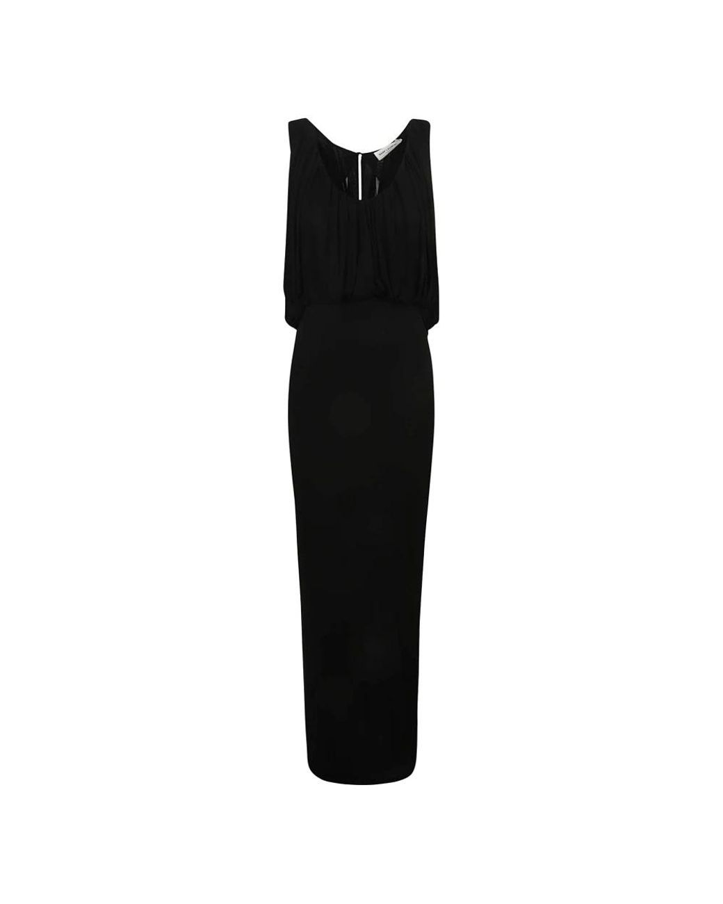 Saint Laurent Black Maxi Dresses