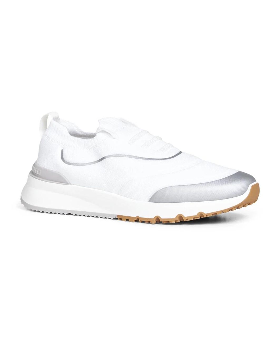 Brunello Cucinelli White Sneakers for men