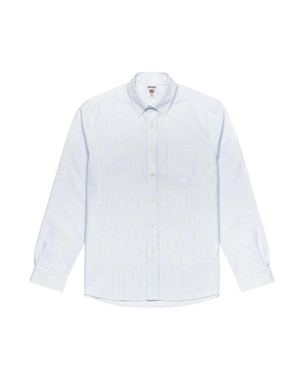 Sebago White Casual Shirts for men