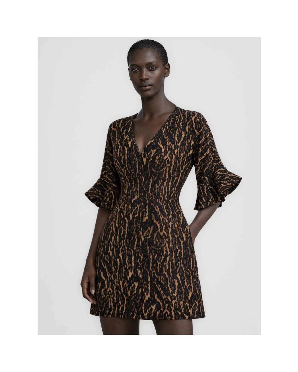 Ganni Black Short Dresses