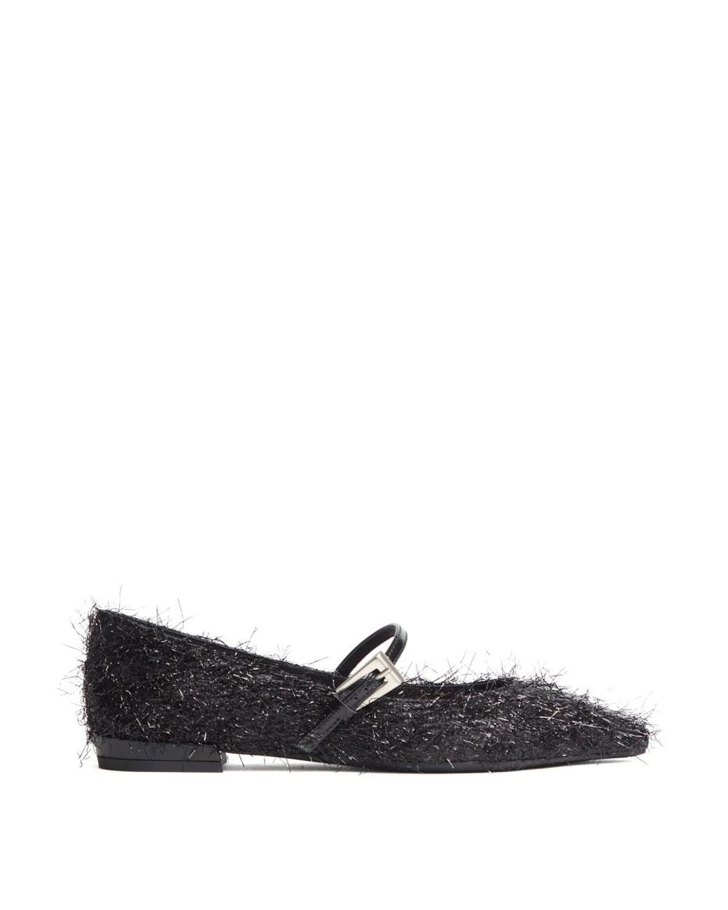 Roberto Festa Black Ballerina Shoes